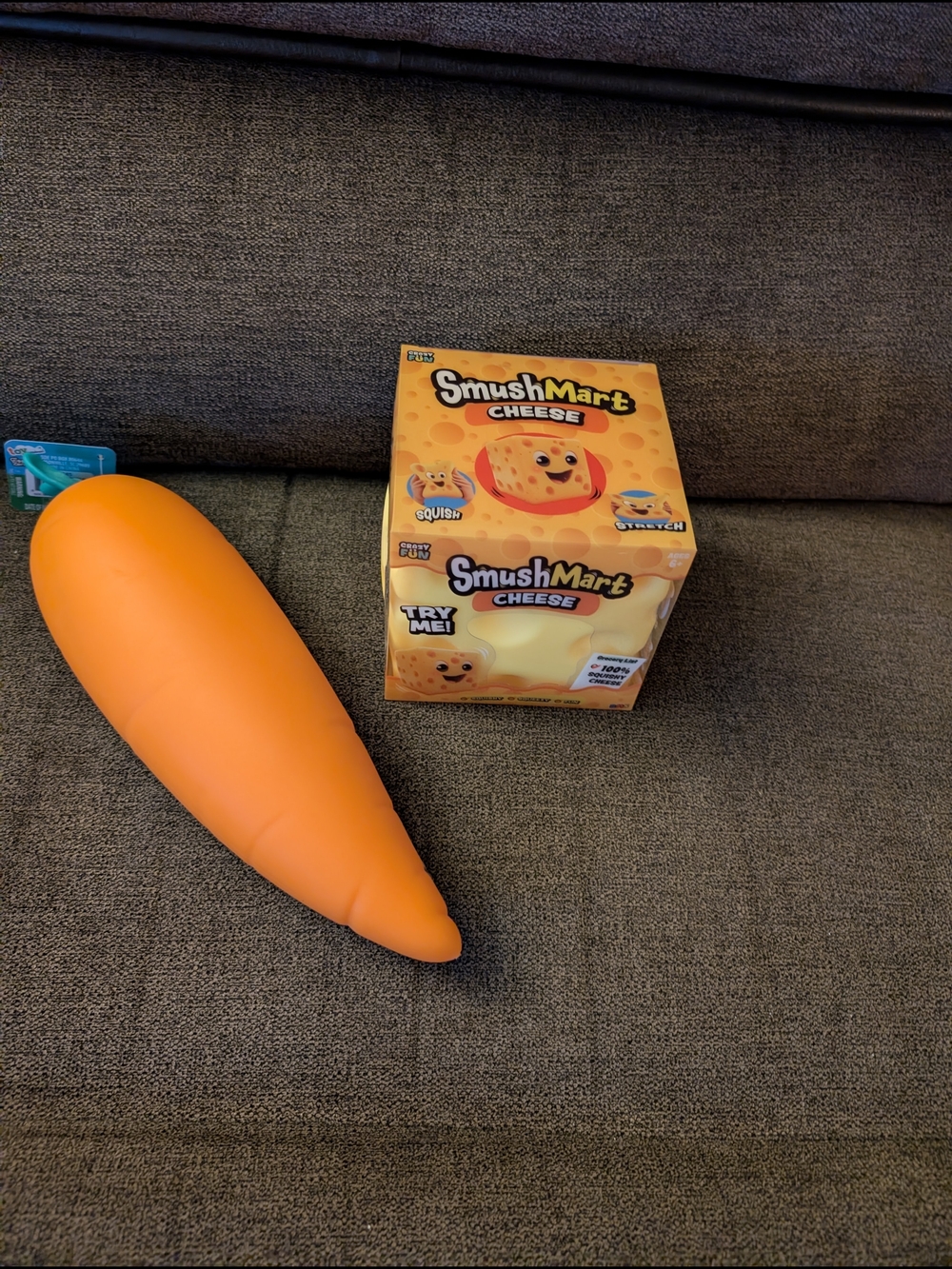 Cheese & Carrot Squishies